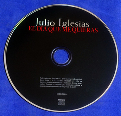 Julio Iglesias - El Dia Que Me Quieras Cd Single 1996 Promo - comprar online