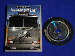 Union - Do Your Own Thing Live!dvd 2005 Usa Autografado Kiss