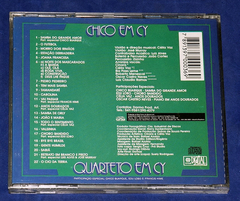 Quarteto Em Cy - Chico Em Cy - Cd - 1991 - comprar online