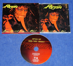 Poison - Open Up And Say ...ahh! Cd Splicase 1999 França
