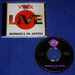 Viper - Maniacs In Japan - Cd 1994 Eldorado Angra