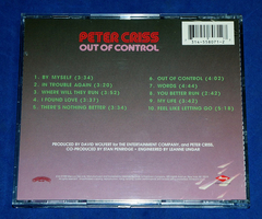 Peter Criss - Out Of Control - Cd 1988 - Usa - Kiss - comprar online