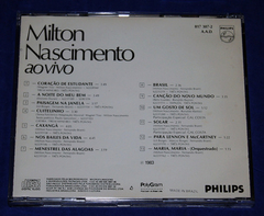 Milton Nascimento - Ao Vivo - Cd - 1988 - comprar online