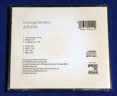 George Winston - Autumn Piano Solos - Cd - 1994 - Usa - comprar online