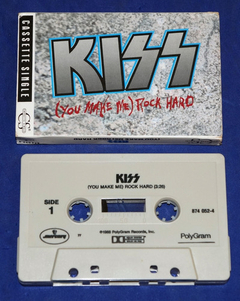 Kiss - (you Make Me) Rock Hard - Fita K7 Single - 1989 - Usa