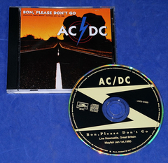 Ac/dc - Bon, Please Don't Go - Cd - 1994 - Itália