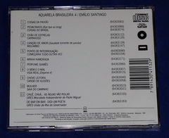Emilio Santiago - Aquarela Brasileira 4 - Cd 1996 Gala - comprar online