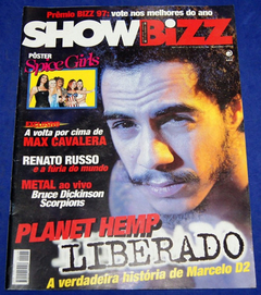 Show Bizz Nº 149 Revista Dezembro 1997 Marcelo D2