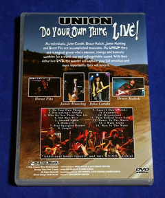 Union - Do Your Own Thing Live!dvd 2005 Usa Autografado Kiss - comprar online