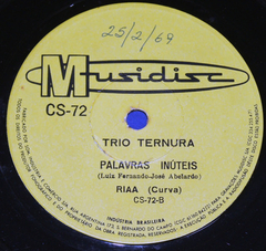 Trio Ternura - Nem Um Talvez 7 Compacto 1968 na internet