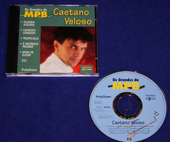 Caetano Veloso - Os Grandes Da Mpb - Cd - 1996