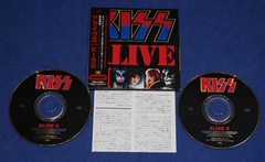 Kiss - Alive Ii - 2 Cd's Mini Lp 1997 Japão
