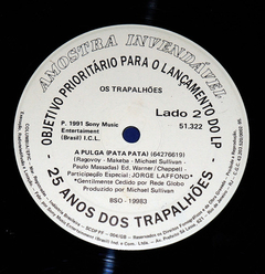 Os Trapalhões - 25 Anos - 12 Single Promocional - 1991 - comprar online