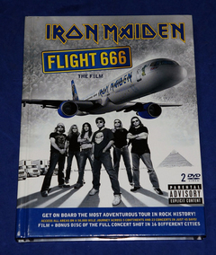 Iron Maiden - Flight 666 The Film 2 Dvds Usa Capa Dura - comprar online
