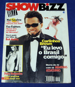 Show Bizz Nº 123 Revista Outubro 1995 Carlinhos Brown