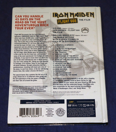 Iron Maiden - Flight 666 The Film 2 Dvds Usa Capa Dura na internet