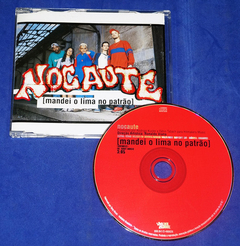 Nocaute - Mandei O Lima No Patrão - Cd Single - 1999 - Promo