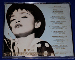 Madonna - The Immaculate Collection Cd 1990 Sem Cod Barras - comprar online
