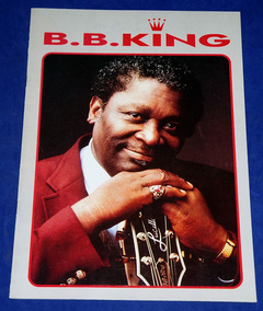 B.b. King - King Of The Blues World Tour 89 Tourbook 1989 Eu