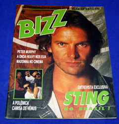 Bizz Nº 28 Revista Novembro 1987 Sting