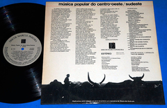 Música Popular Do Centro-oeste / Sudeste - Vol.3 - Lp - 1974 - comprar online