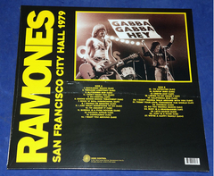 Ramones - San Francisco City Hall 1979 Lp 2021 Eu Lacrado - comprar online