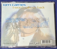 Kim Carnes - I Won't Call You Back - Cd 1993 Alemanha - comprar online