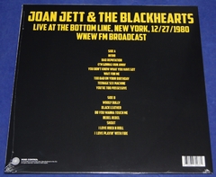 Joan Jett e The Blackhearts - Live At The Bottom Line - Lp 2019 EU - comprar online