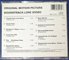 Love Story - Trilha Sonora Do Filme - Cd 1992 - comprar online