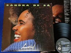 Sandra De Sá - Lucky - Lp 1991 Com encarte