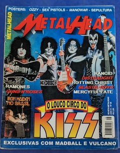 Metal Head Nº 28 - Revista 1998 Kiss