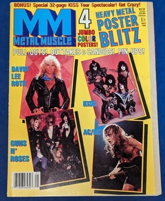 Metal Music Nº 5 - Revista Maio 1988 Kiss Canada