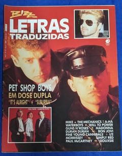Bizz Letras Traduzidas Nº 48 L - Revista 1989 Pet Shop Boys