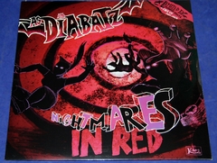 As Diabatz - Nightmares In Red - Lp + Cd 2018 Bélgica Lacrado
