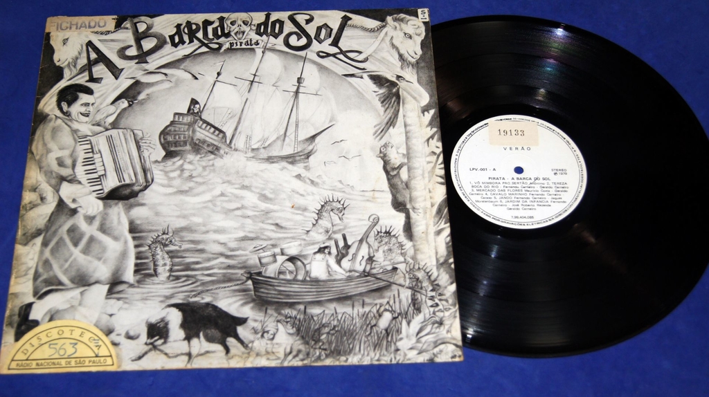 A Barca do Sol - Pirata - Lp 1979 - Neves Records