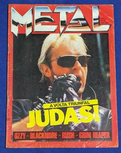 Metal N°20 Revista 1986 Judas Priest