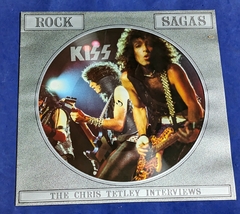 Kiss - The Chris Tetley Interviews Lp Picture Disc 1987 USA