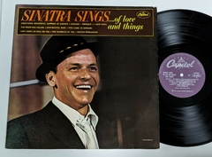 Frank Sinatra - Sings... Of Love And Things Lp 1980