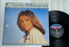 Carly Simon - Greatest Hits Live - Lp 1988