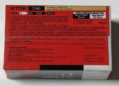 TDK D60 3 pack 60 Minutos Fitas Cassetes Virgem Lacradas Coreia na internet