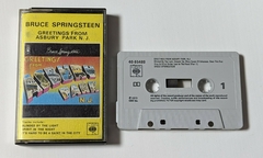 Bruce Springsteen - Greetings From Asbury Park N.J. Fita K7 Cassete 1987 UK