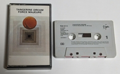 Tangerine Dream - Force Majeure Fita K7 Cassete 1979 UK