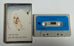 Simone – Prá Não Dizer Que Não Falei Das Flores Fita K7 Cassete 1982