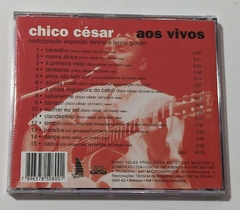 Chico César – Aos Vivos - Cd 1995 na internet