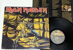 Iron Maiden - Piece Of Mind - Lp 1983 Capa Simples USA