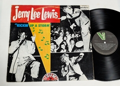 Jerry Lee Lewis - Kickin' Up A Storm - Lp 1989 Brasidisc