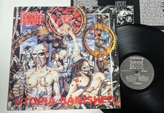 Napalm Death - Utopia Banished - Lp 1992 com encarte