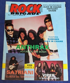 Rock Brigade Nº 74 - Revista 1992 Anthrax
