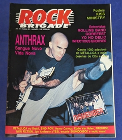 Rock Brigade Nº 83 - Revista 1993 Anthrax