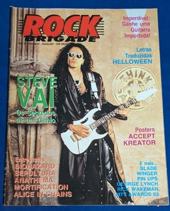 Rock Brigade Nº 87 - Revista 1993 Steve Vai